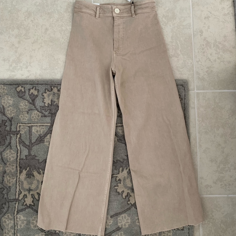 Zara Marine Straight in Stone Grey